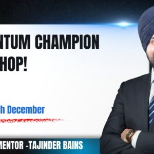 Momentum Champion Super Performance Workshop