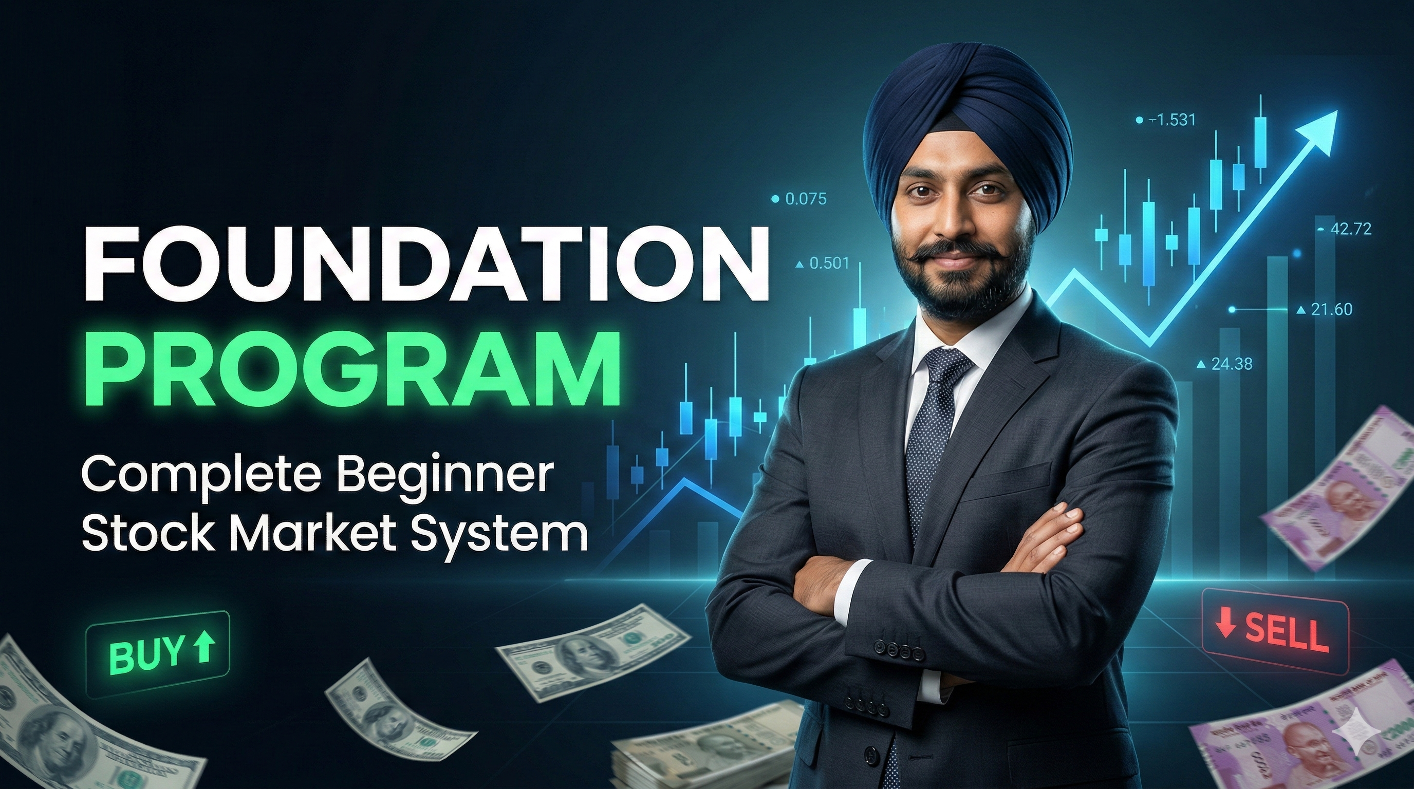The Foundation Program – Stock Market Complete Guide for Beginners