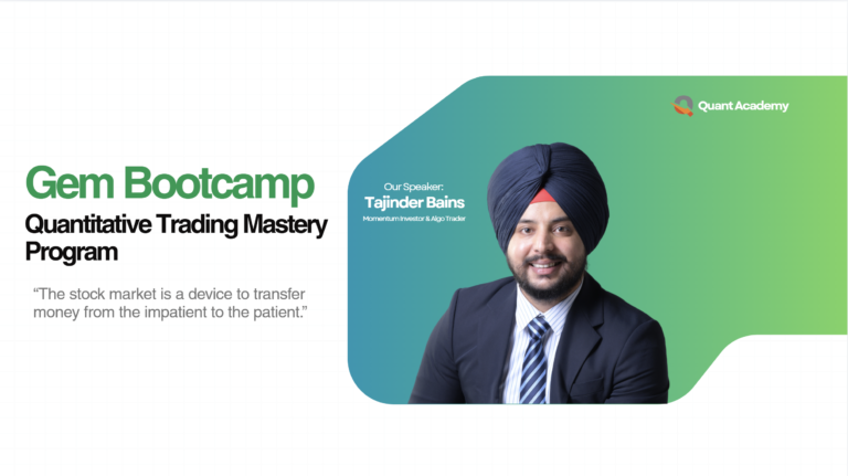 Gem Quantified Trading Bootcamp Batch 14 – Automation Mastery